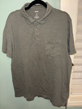 Sonoma Short Sleeve Polo Shirt in Gray